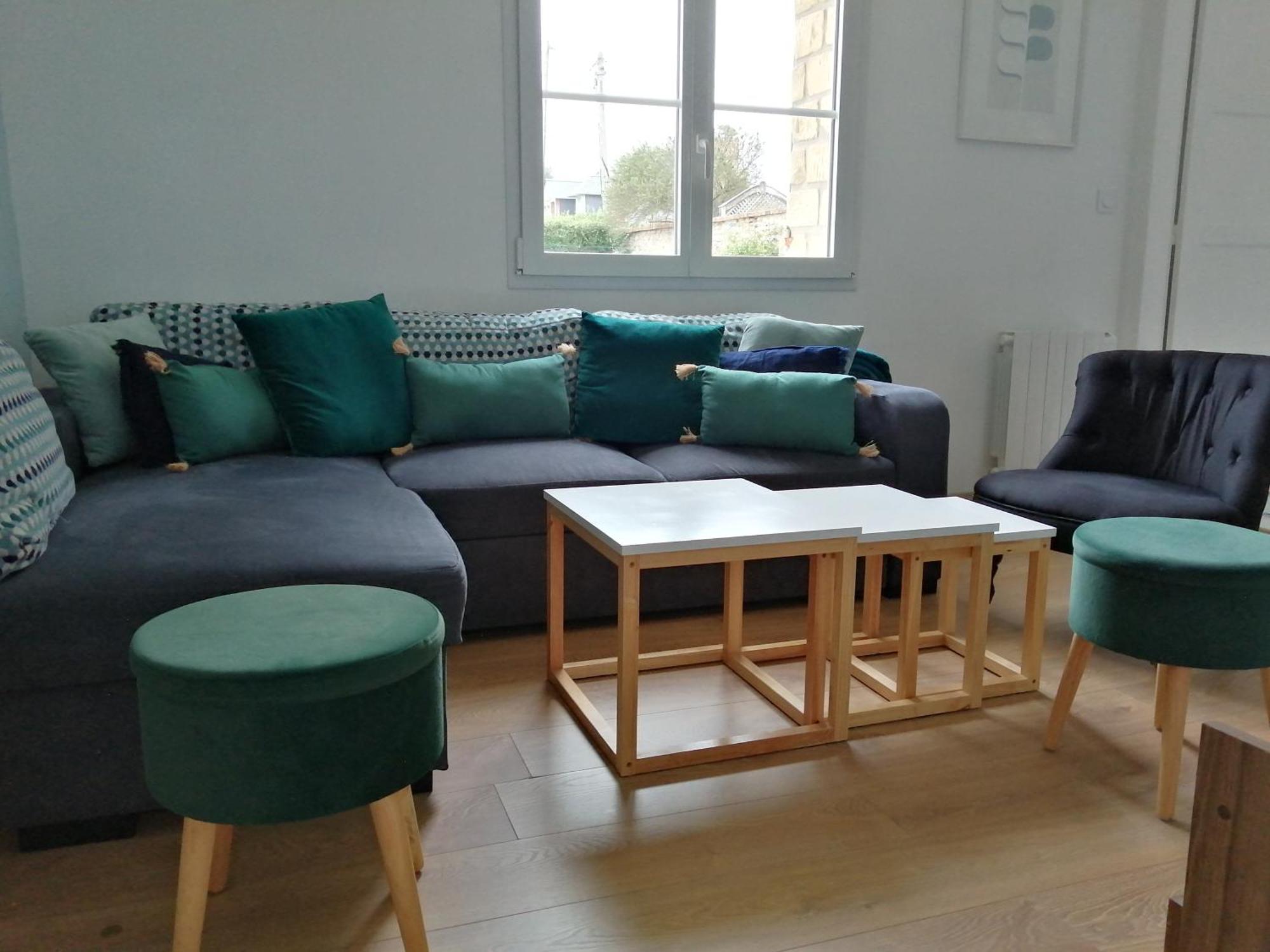 Maison Cosy En Plein Coeur De Ouistreham Bagian luar foto